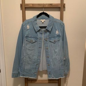 JEAN JACKET NWT!